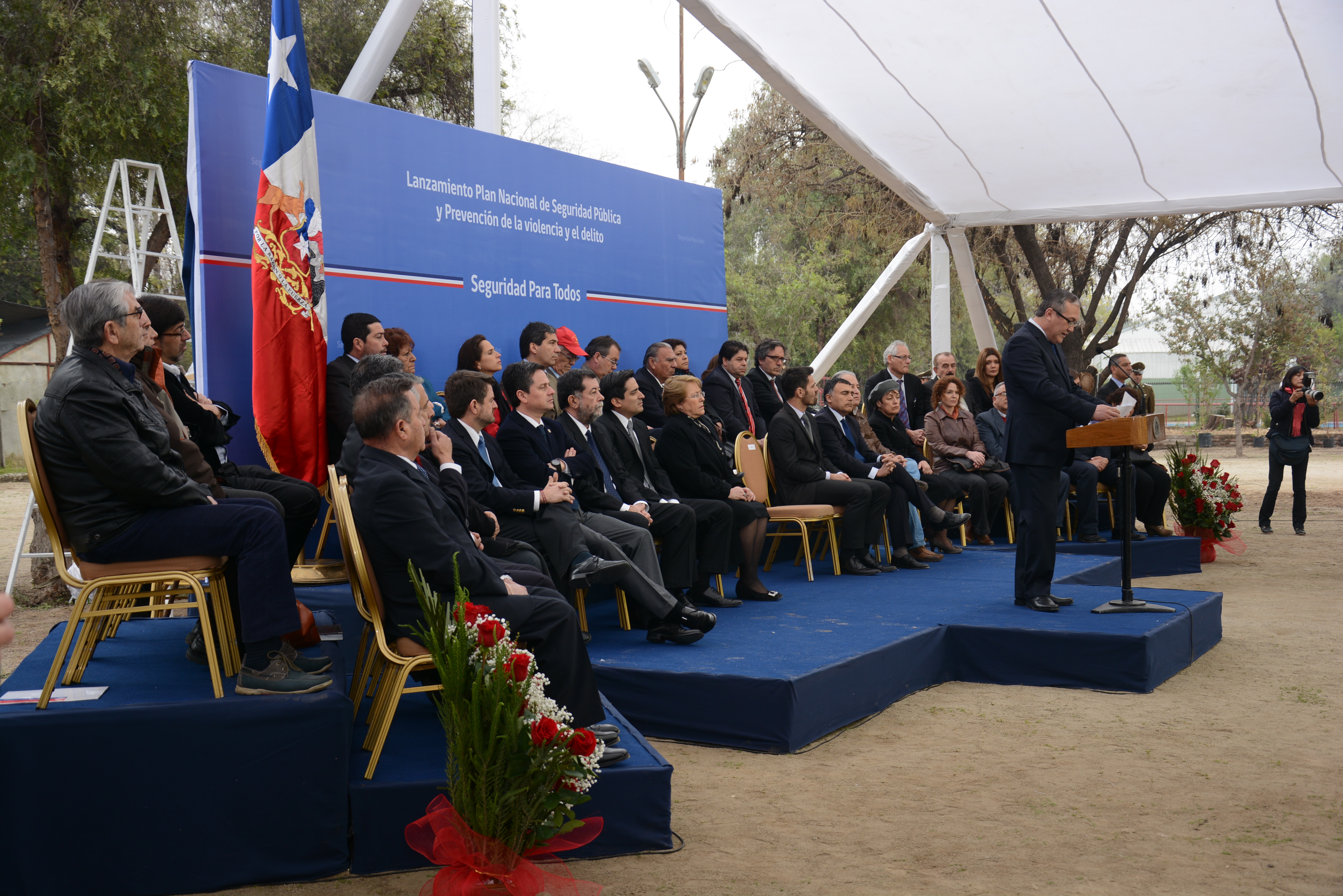 Consejeros Regionales asisten a lanzamiento de Plan de Seguridad para Todos