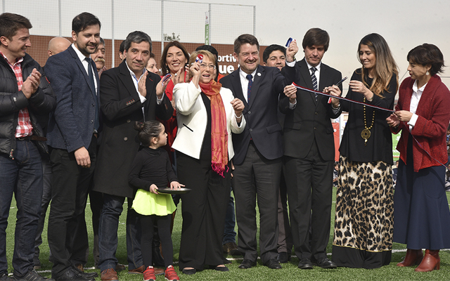 Inauguración de Polideportivo Enrique Soro