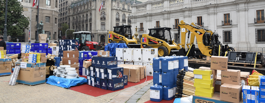 Implementos para sofocar incendios