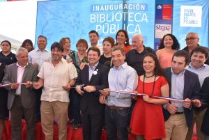 Biblioteca Recoleta Inauguración