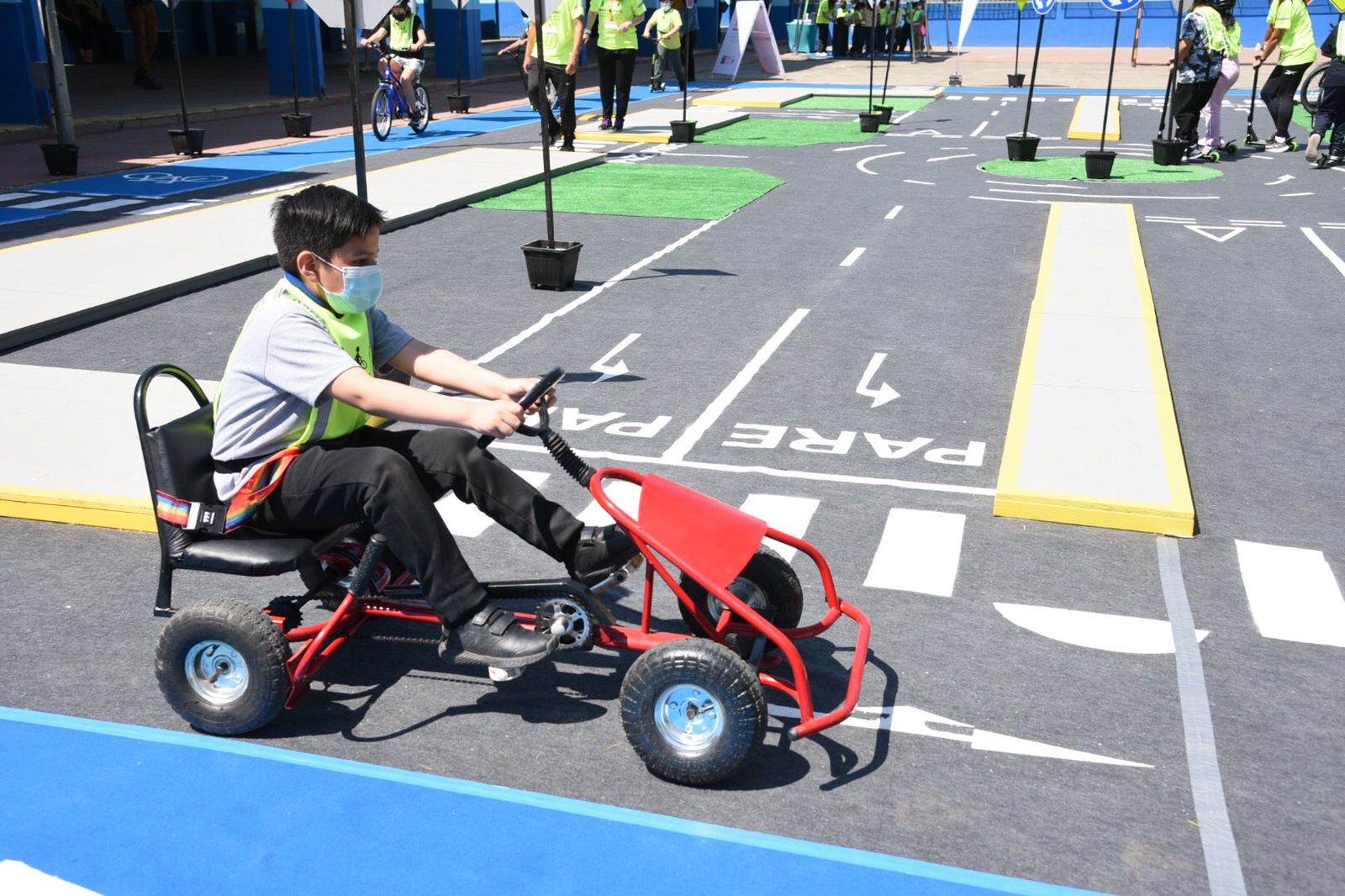 GORE Metropolitano lanza programa de seguridad vial dirigido dirigido a estudiantes y docentes de jardines, escuelas y liceos municipales