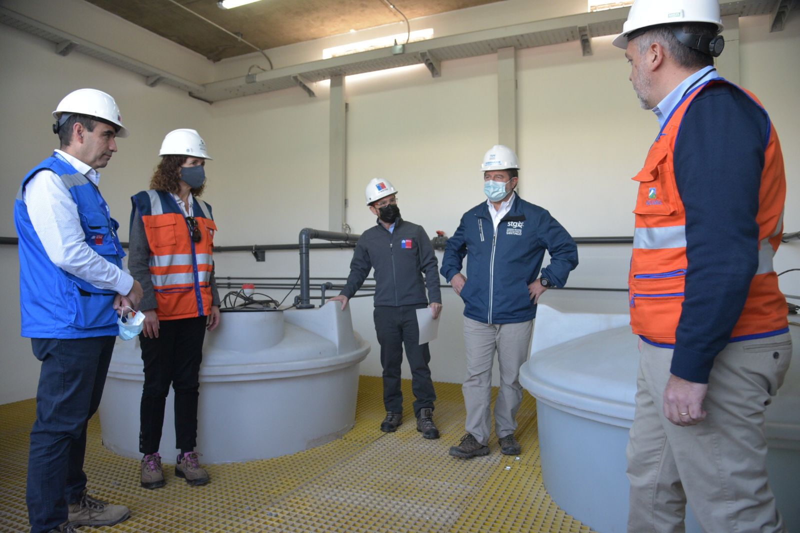 Un 99% de avance tienen nuevos pozos que entregarán agua potable a 400 mil personas de la zona sur de la RM