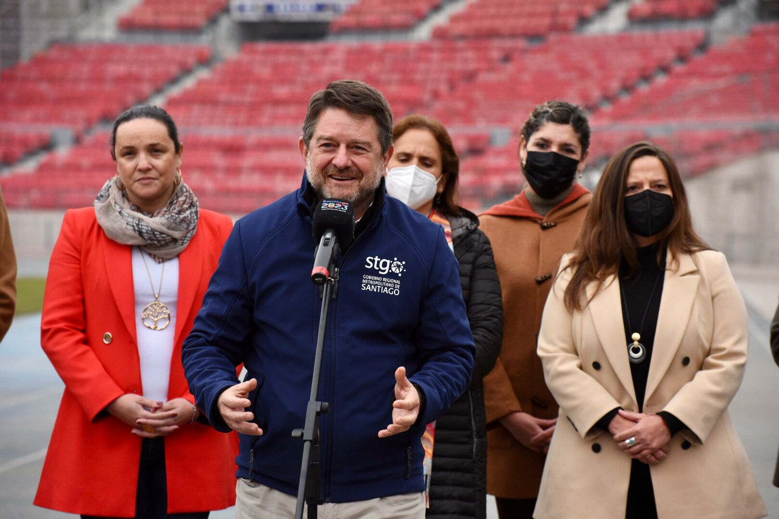 Gobernador Orrego promueve hacer de los Juegos Panamericanos y Parapanamericanos Santiago 2023 una fiesta para la ciudad