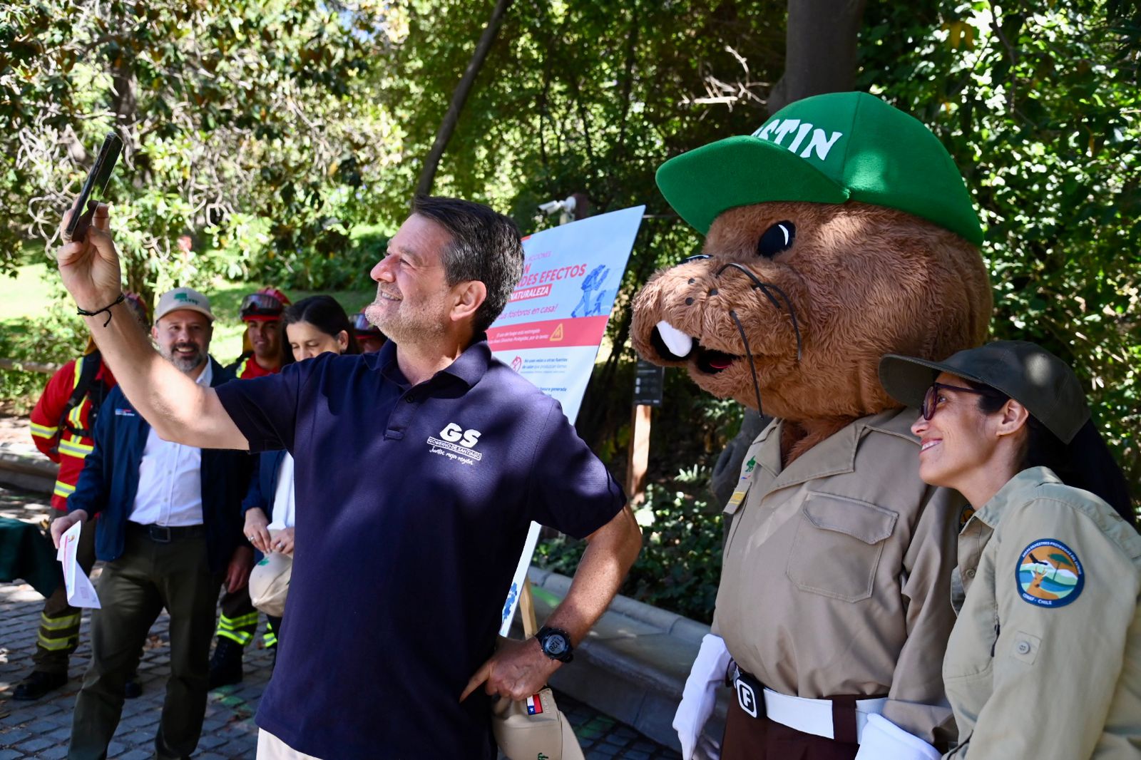 Gobernador participa del lanzamiento de ¡Deja tus fósforos en casa! de CONAF para la prevención de incendios