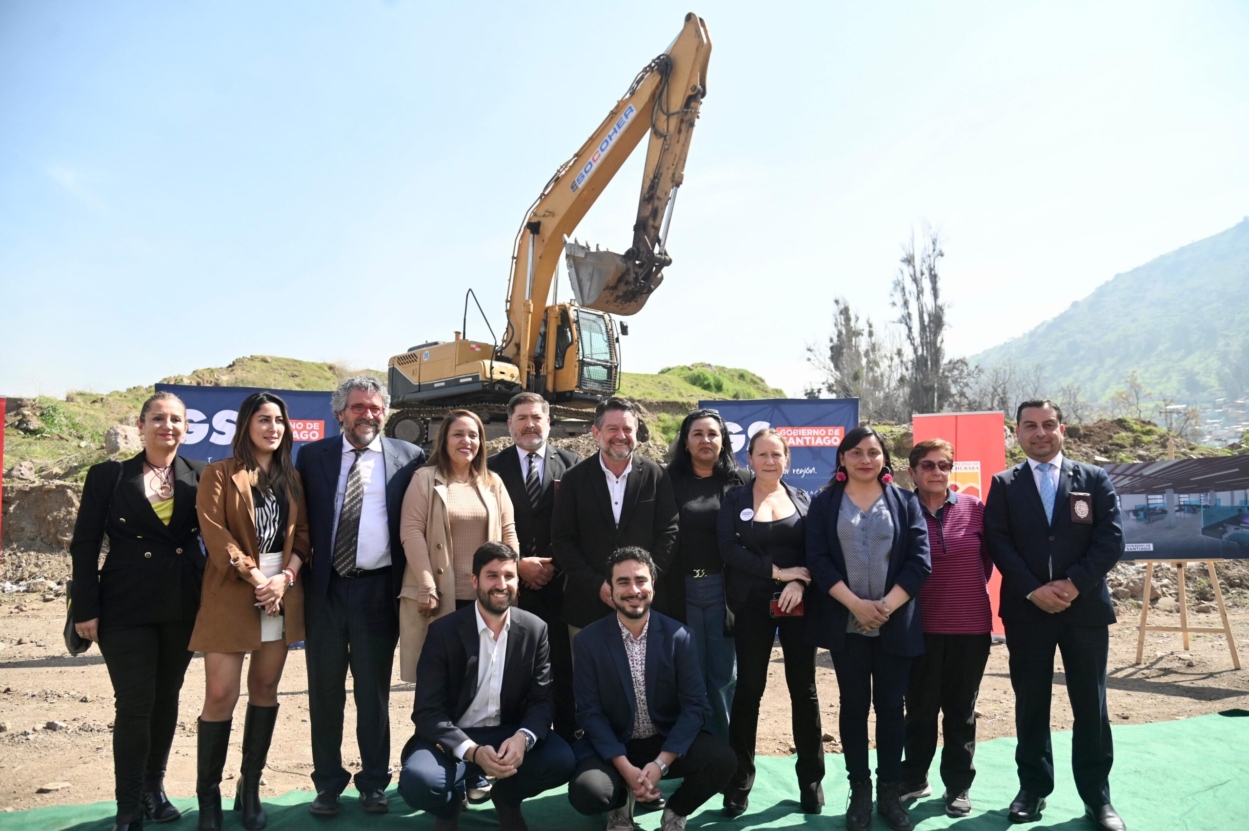 Gobernador Claudio Orrego encabeza instalación de obra del nuevo cuartel de la Brigada de Investigación Criminal de la PDI en Huechuraba